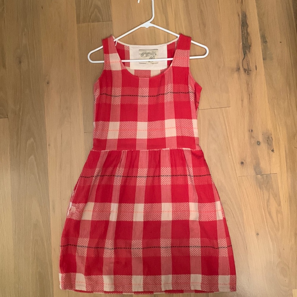 Ace and Jig XS bungalow dress in punch